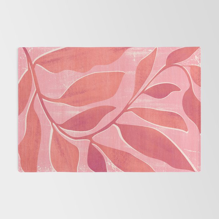 Dancing Queen - Pink Botanical Rug Gallery Image 2