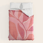 Dancing Queen - Pink Botanical Duvet Cover Gallery Image 6