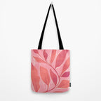 Dancing Queen - Pink Botanical Tote Bag Gallery Image 2