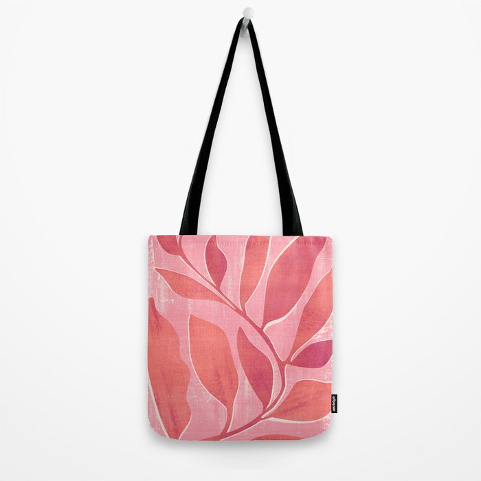 Dancing Queen - Pink Botanical Tote Bag Gallery Image 2