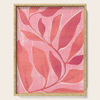 Dancing Queen - Pink Botanical Serving Tray Gallery Image 1