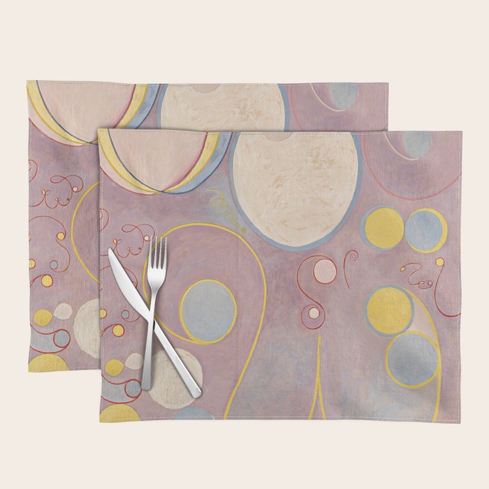 Hilma af Klint The Ten Largest No.7 Placemat Gallery Image 1