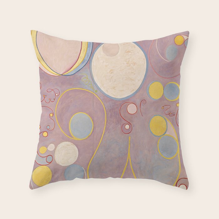 Hilma af Klint The Ten Largest No.7 Throw Pillow Gallery Image 6