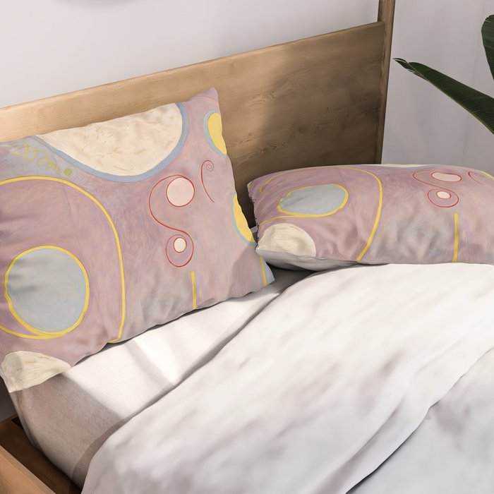 Hilma af Klint The Ten Largest No.7 Pillow Sham Gallery Image 2
