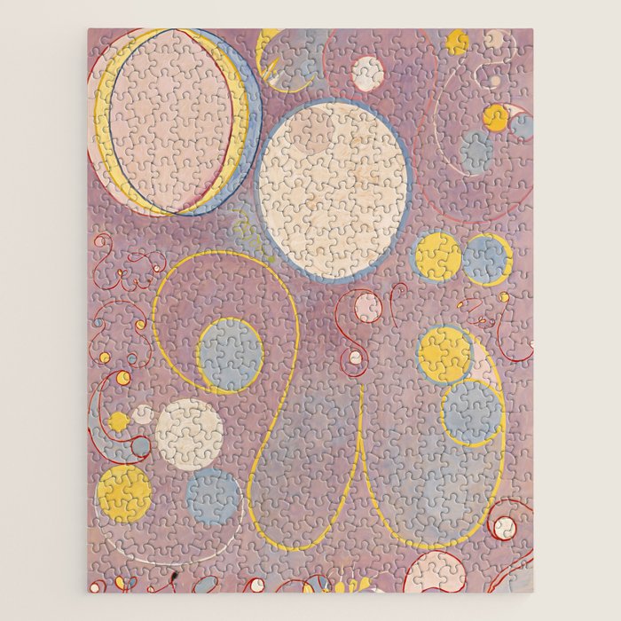 Hilma af Klint The Ten Largest No.7 Jigsaw Puzzle Gallery Image 1