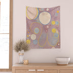 Hilma af Klint The Ten Largest No.7 Wall Tapestry Gallery Image 2