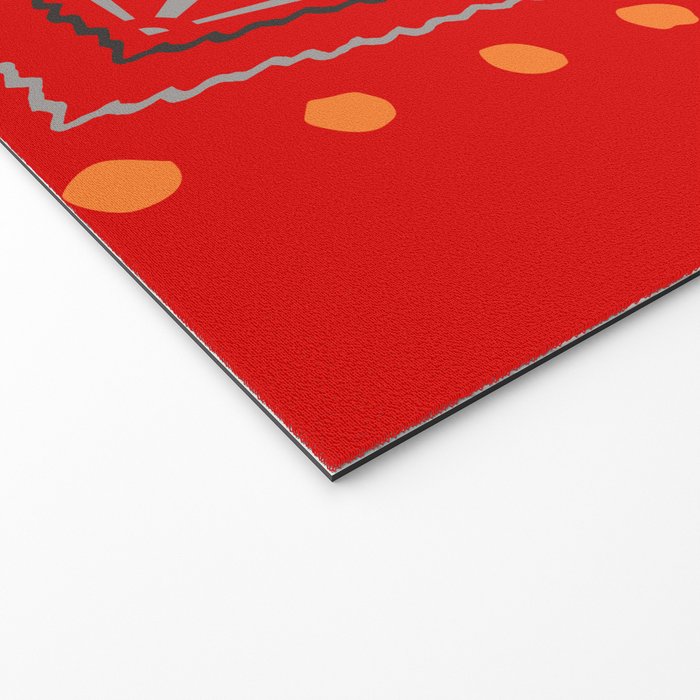 Nativo Red Welcome Mat Gallery Image 2