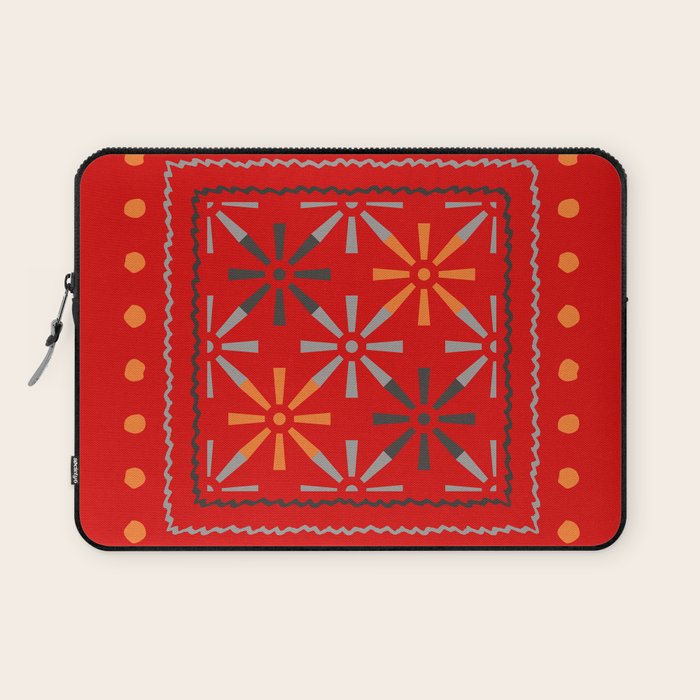 Nativo Red Laptop Sleeve