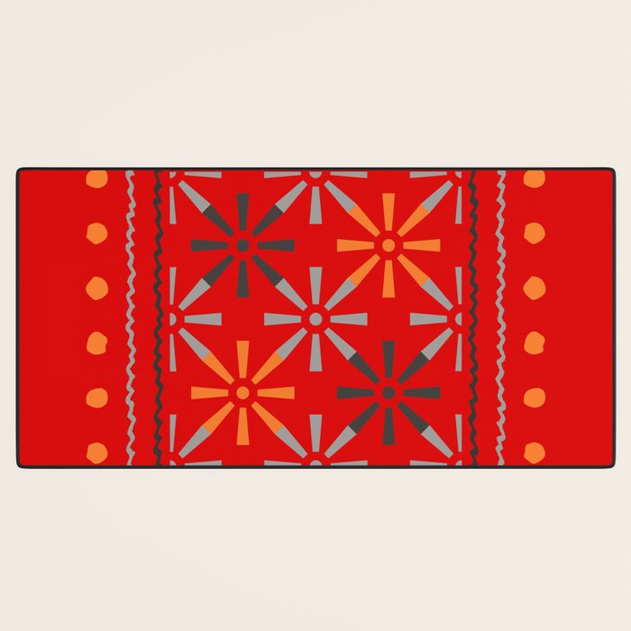 Nativo Red Desk Mat Gallery Image 3