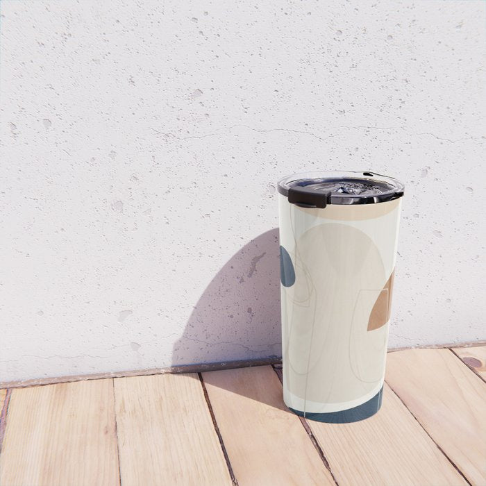 Spiraling Geometry 4 Travel Mug Gallery Image 4