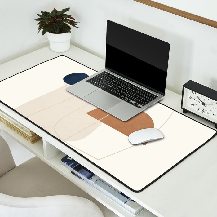 Spiraling Geometry 4 Desk Mat Gallery Image 2