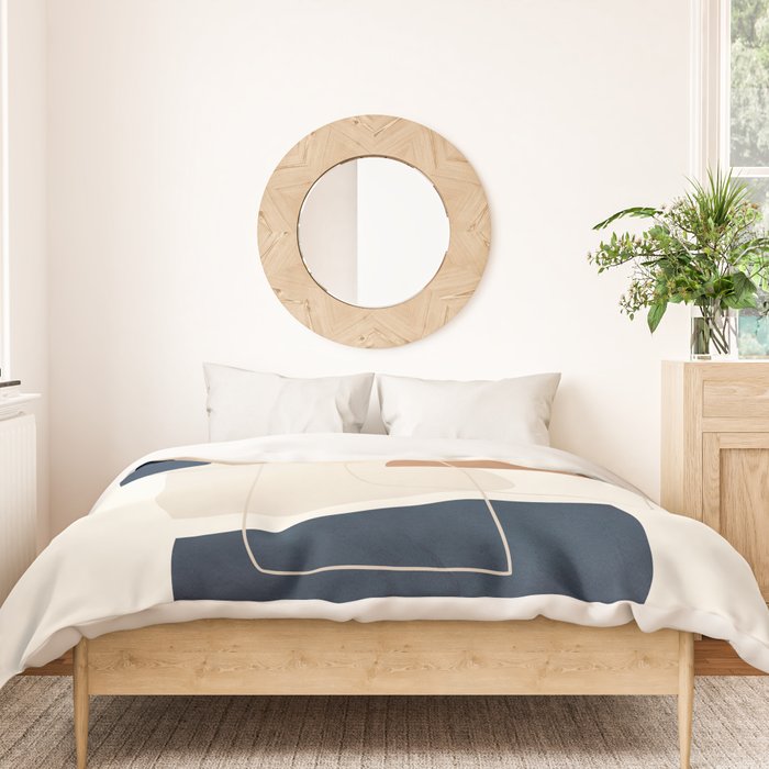 Spiraling Geometry 4 Duvet Cover Gallery Image 3