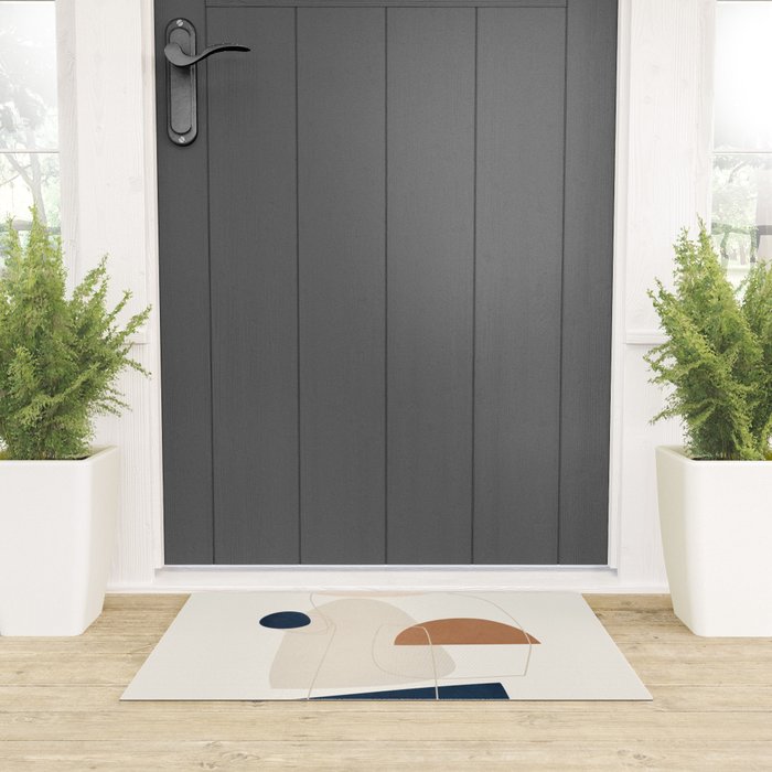 Spiraling Geometry 4 Welcome Mat Gallery Image 3