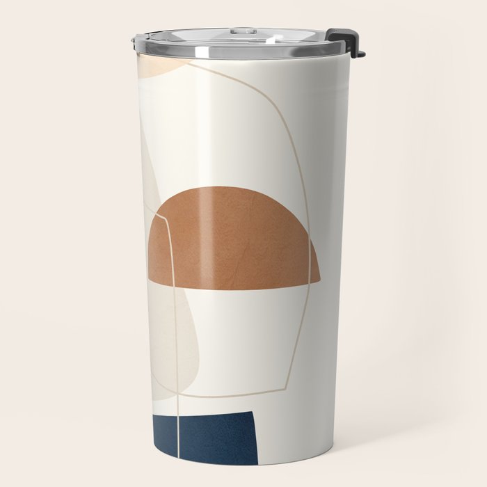 Spiraling Geometry 4 Travel Mug Gallery Image 2