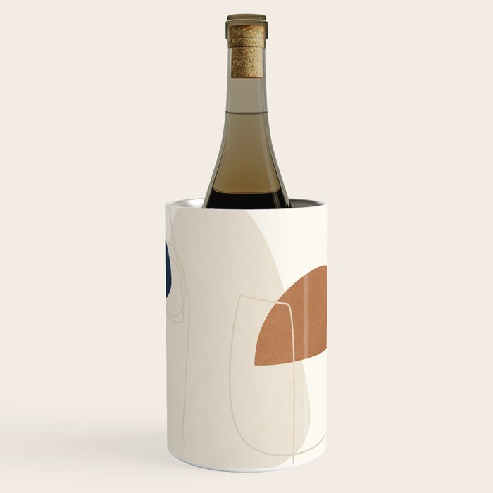Spiraling Geometry 4 Wine Chiller Gallery Image 1