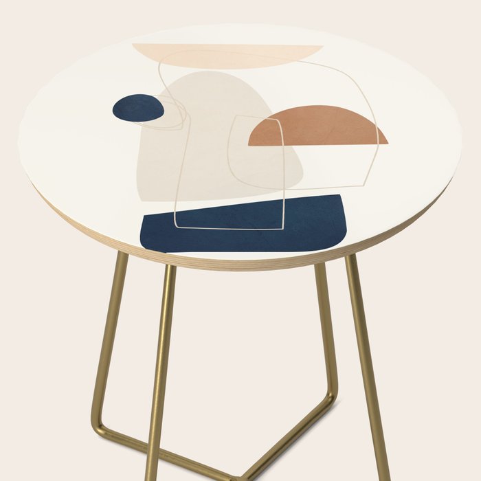 Spiraling Geometry 4 Side Table Gallery Image 2