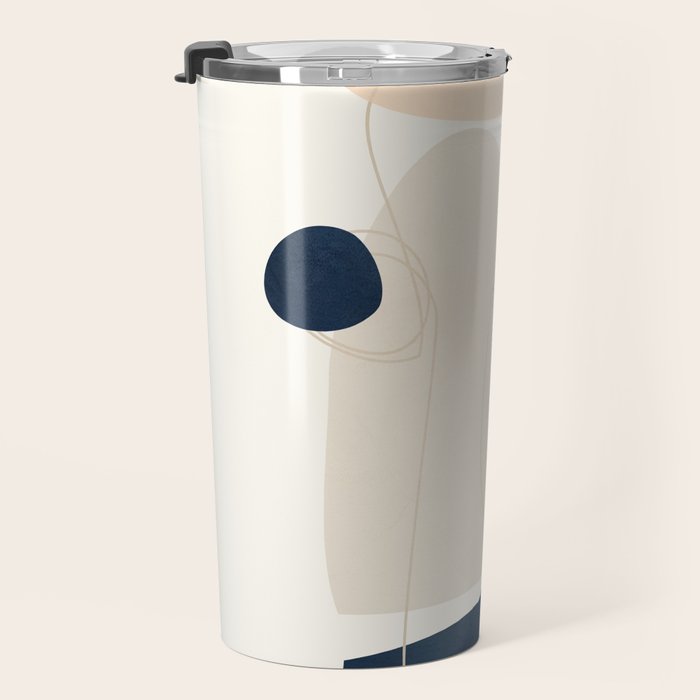 Spiraling Geometry 4 Travel Mug Gallery Image 3