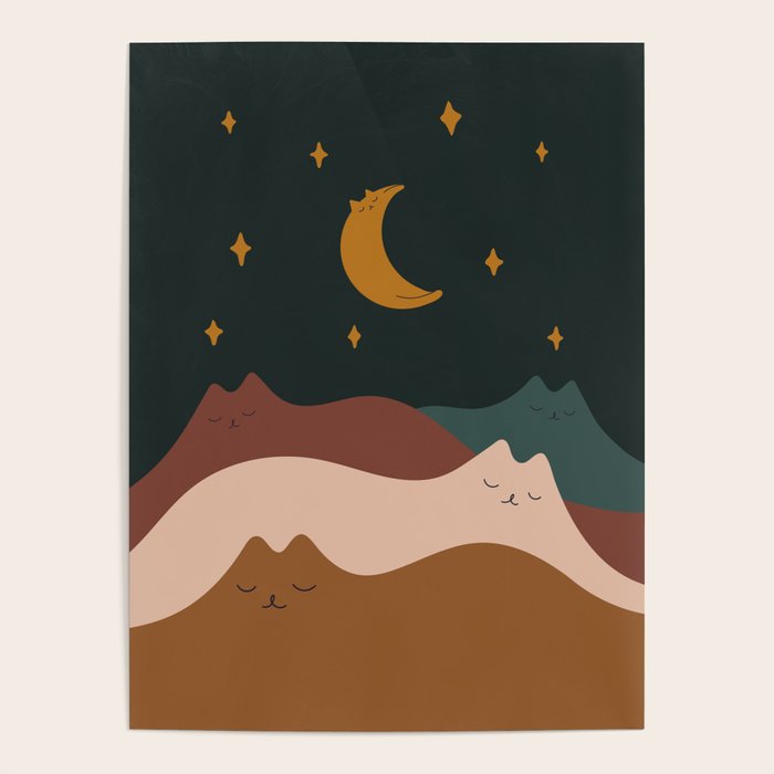 Cat Landscape 133 Poster Gallery Image 4