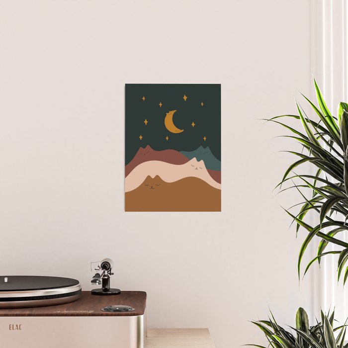 Cat Landscape 133 Poster Gallery Image 2