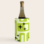 Retro Mid Century Modern Abstract Pattern 246 Wine Chiller Gallery Image 2