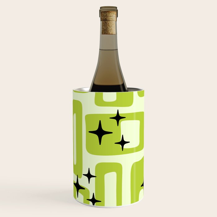 Retro Mid Century Modern Abstract Pattern 246 Wine Chiller Gallery Image 2