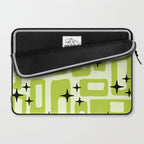 Retro Mid Century Modern Abstract Pattern 246 Laptop Sleeve Gallery Image 2