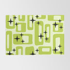 Retro Mid Century Modern Abstract Pattern 246 Rug Gallery Image 2
