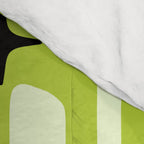 Retro Mid Century Modern Abstract Pattern 246 Comforter Gallery Image 4