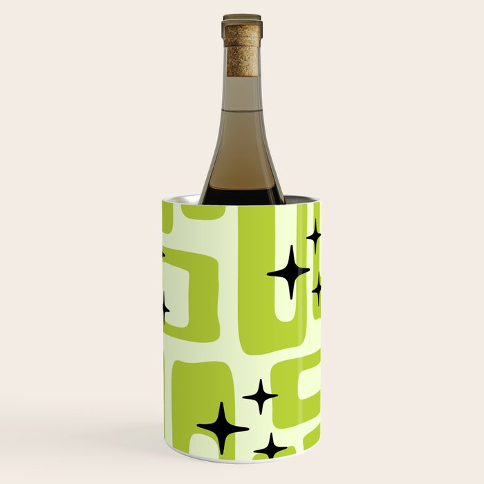 Retro Mid Century Modern Abstract Pattern 246 Wine Chiller Gallery Image 1