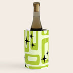 Retro Mid Century Modern Abstract Pattern 246 Wine Chiller Gallery Image 3