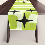 Retro Mid Century Modern Abstract Pattern 246 Table Runner Gallery Image 1