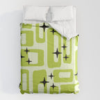 Retro Mid Century Modern Abstract Pattern 246 Comforter Gallery Image 6