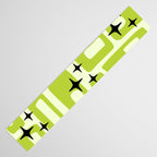 Retro Mid Century Modern Abstract Pattern 246 Table Runner Gallery Image 3
