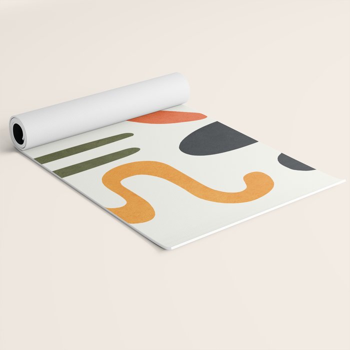 Abstract Colorful Setting 5 Yoga Mat Gallery Image 2