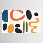 Abstract Colorful Setting 5 Tablecloth Gallery Image 2