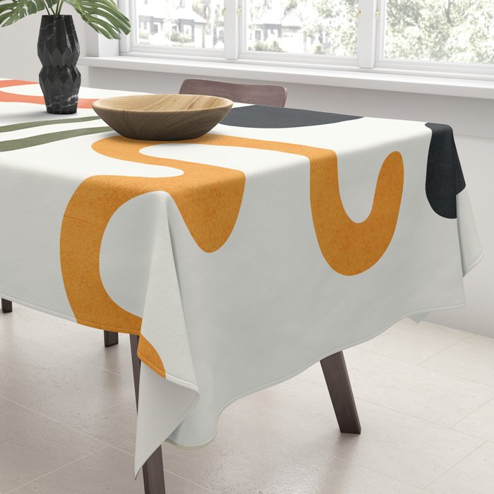 Abstract Colorful Setting 5 Tablecloth Gallery Image 3