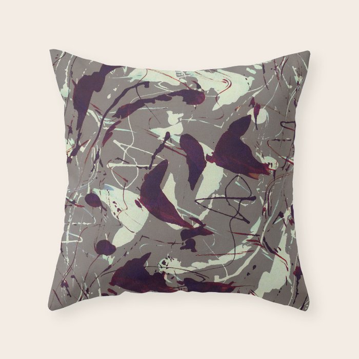 Disorder Throw Pillow Gallery Image 1