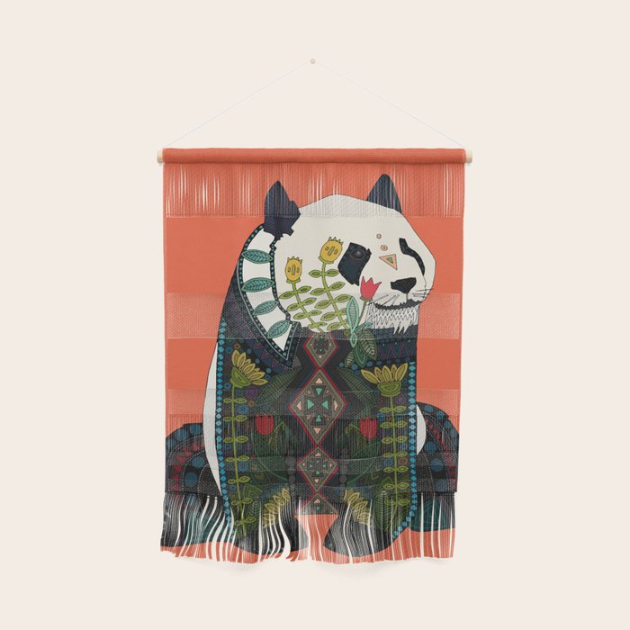 panda orange Wall Hanging Gallery Image 1