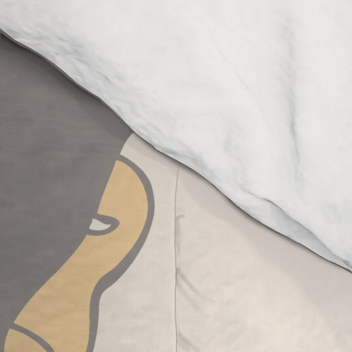 Smile my shadow Comforter Gallery Image 4
