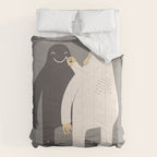Smile my shadow Comforter Gallery Image 6