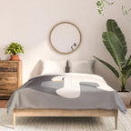 Smile my shadow Comforter Gallery Image 3