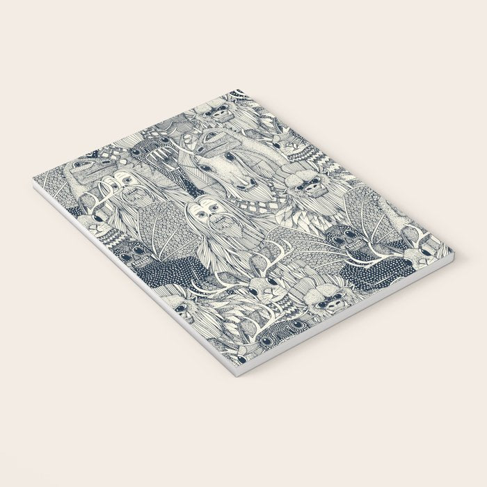 cryptid crowd indigo pearl Notebook Gallery Image 3