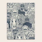 cryptid crowd indigo pearl Notebook Gallery Image 4