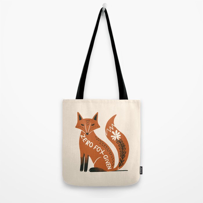 Zero fox given Tote Bag Gallery Image 2