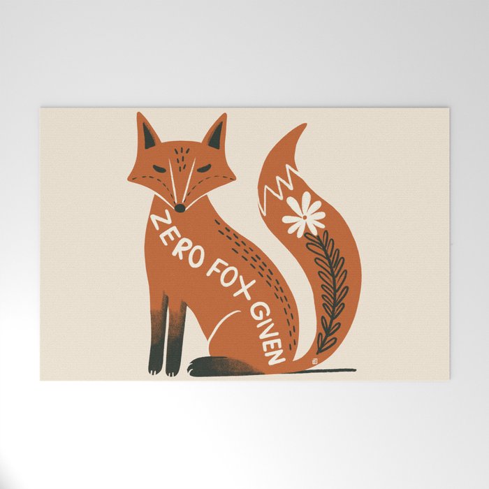 Zero Fox Given Welcome Mat
