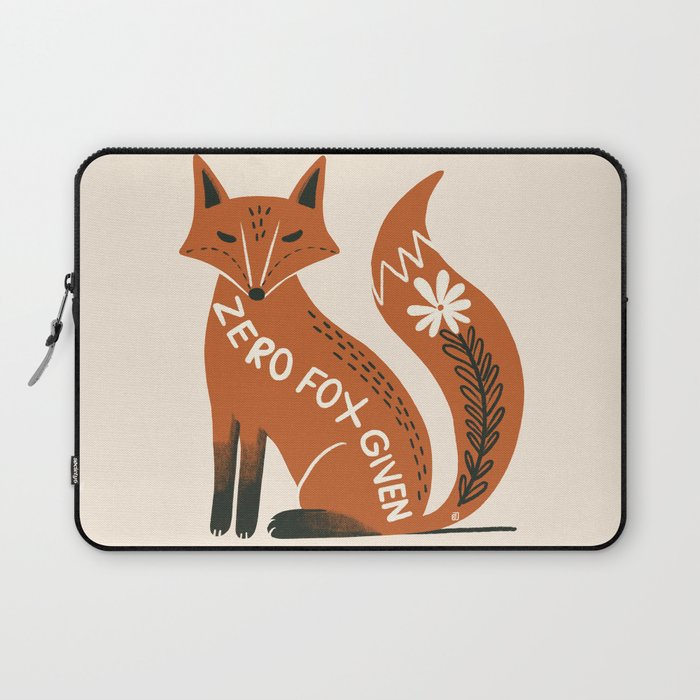 Zero Fox Given Laptop Sleeve