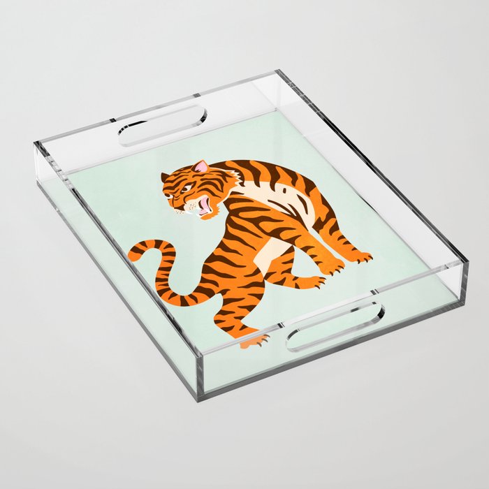 The Roar: Orange Tiger Edition Acrylic Tray Gallery Image 1