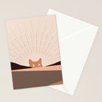 Cat Landscape 124 Stationery Card Gallery Image 2