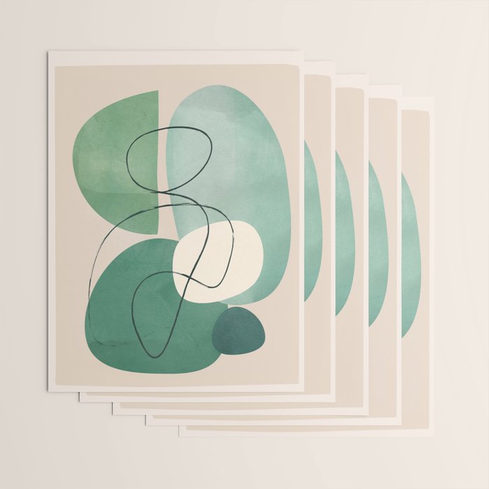 Floating Abstraction 8 Wrapping Paper Gallery Image 3