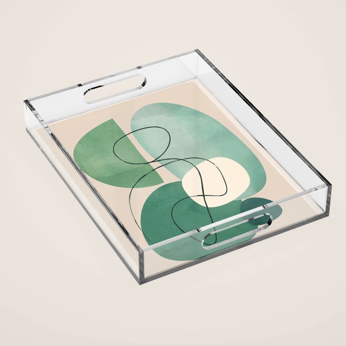 Floating Abstraction 8 Acrylic Tray Gallery Image 1